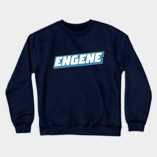 Enhypen Engene fanbase text retro | Morcaworks Crewneck Sweatshirt